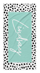 ANIMAL PRINT BOX PERSONALIZED TOWEL