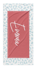 ANIMAL PRINT BOX PERSONALIZED TOWEL