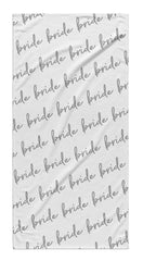 BRIDE CURSIVE  PREMIUM TOWEL