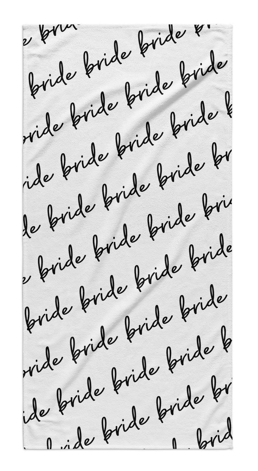 BRIDE CURSIVE  PREMIUM TOWEL