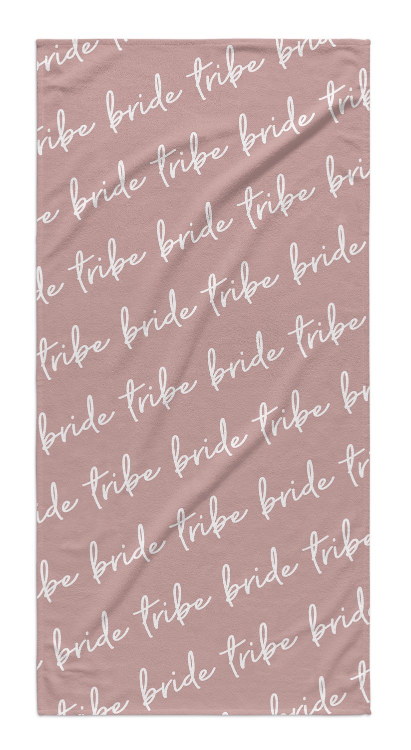 BRIDE TRIBE CURSIVE  PREMIUM TOWEL